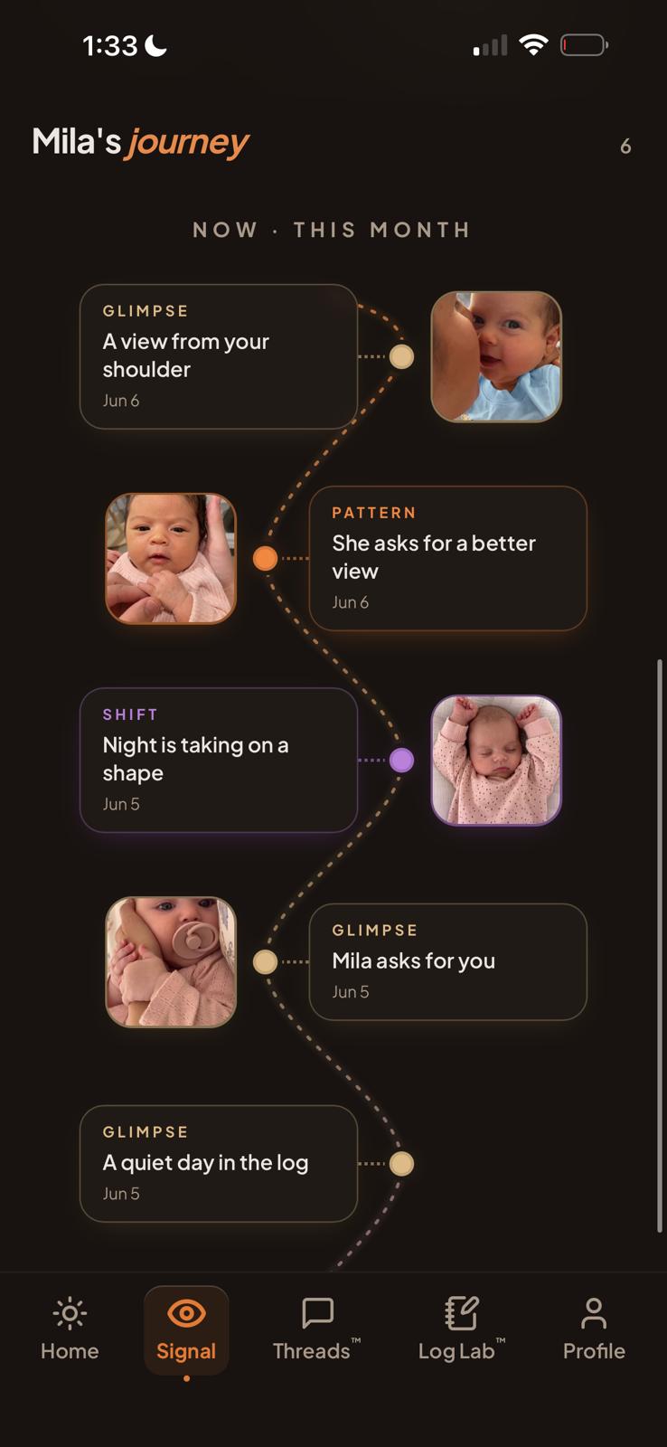 Baby's Story living record